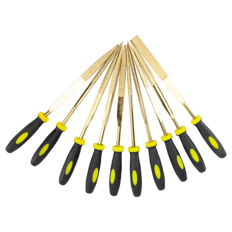 10-Piece Diamond File Kit – Multi-Shape Assortment For Detail Work 1