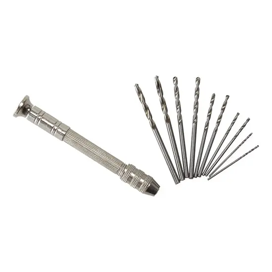 11-Piece Hand Drill Bit Set For Manual Drilling Tasks 1