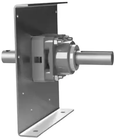110 Trough End Assembly – For 18-Inch Conveyors & 3-7/16 Inch Chevron Rollers 1