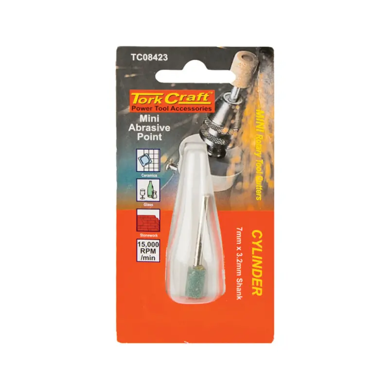 12.7 Mm Cylindrical Mini Abrasive Point – 3.2 Mm Shank 1