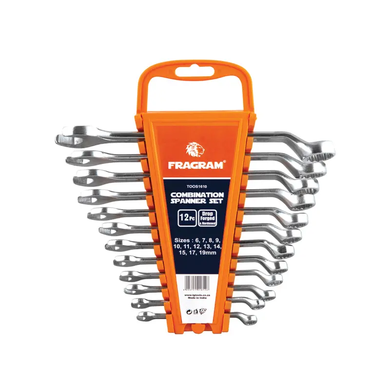 12-Piece Combination Spanner Set – Metric Range 6Mm To 19Mm 1