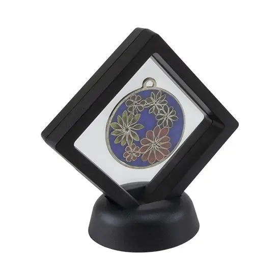 2.75″ × 2.75″ Black Acrylic-Framed Membrane Box 1