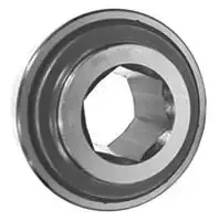 209Krrb2 Sealed Ball Bearing – 1-1/2-Inch Hex Bore, Extended Inner Ring 1