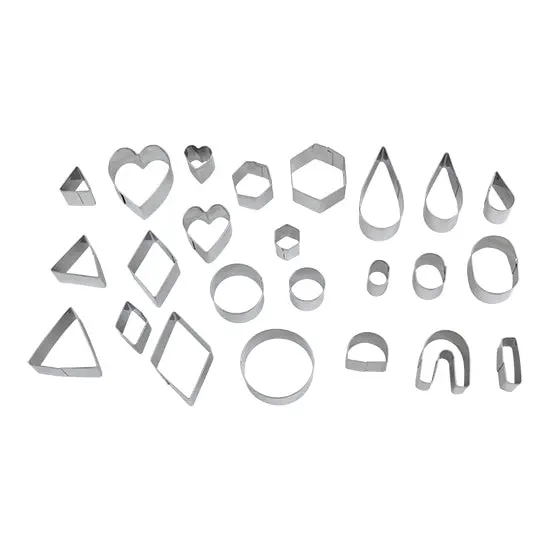 24-Piece Stainless Steel Clay Cutting Tool Set 1
