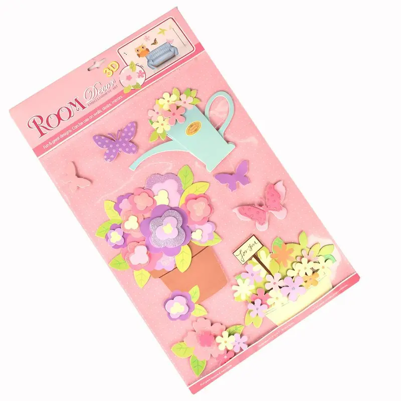 3D Room Decor Art Stickers – Peel-And-Stick Wall Embellishments 1