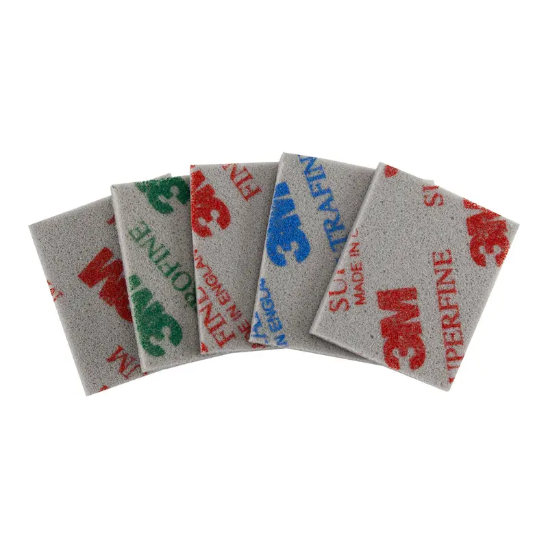 3M Sponge Sanding Pads – 5-Piece Assortment, 2-Inch Diameter 1