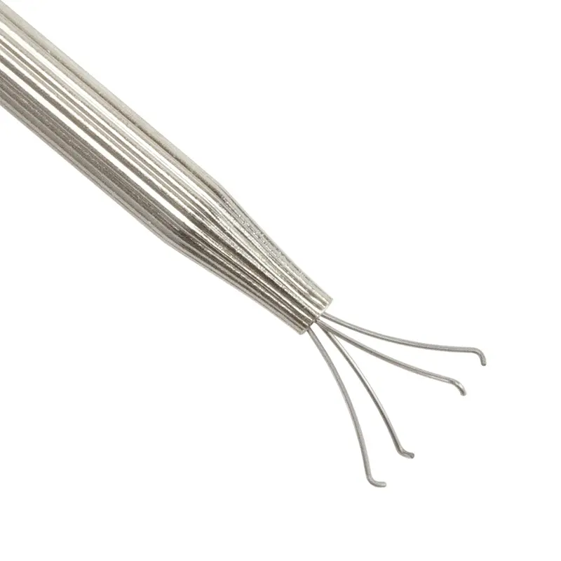 4-Prong Stainless Steel Gemstone Setting Tweezers 1