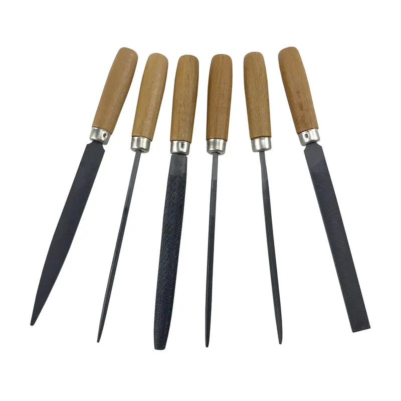 6-Piece Key File Set – Precision Shaping Files For Locksmithing & Metalwork 1