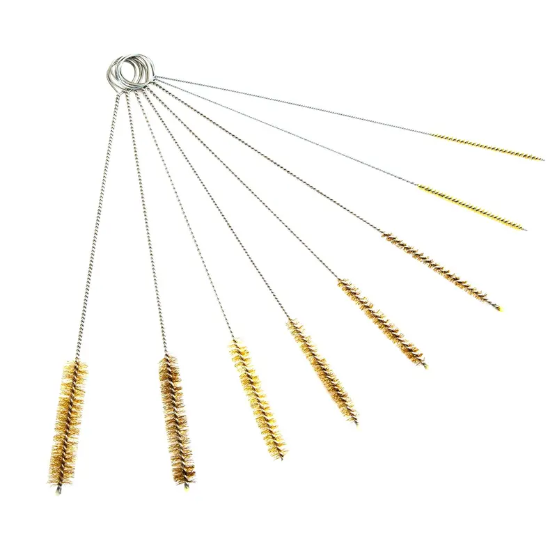 8-Piece Brass Brush Set 1