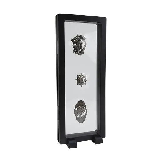 9″ × 3.5″ Black Acrylic Membrane Display Box With Frame 1