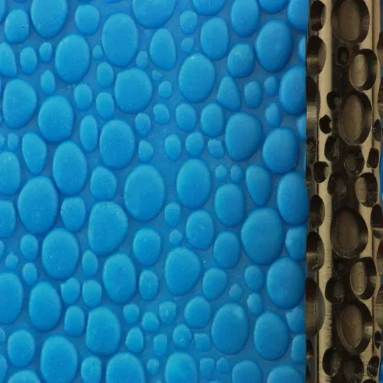 Acrylic Clay Texture Roller – Smooth Pebble Relief 1