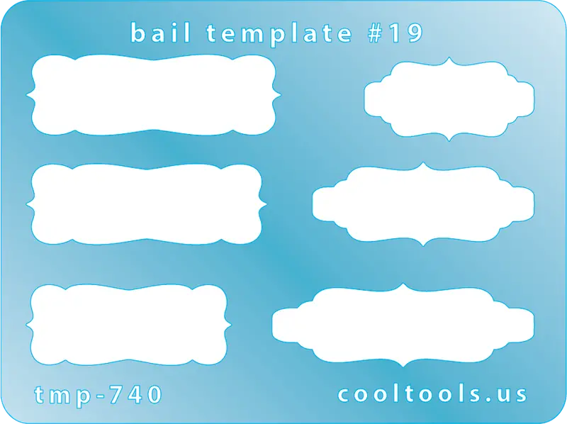 Adjustable Bail Template #19 For Pendant Making 1