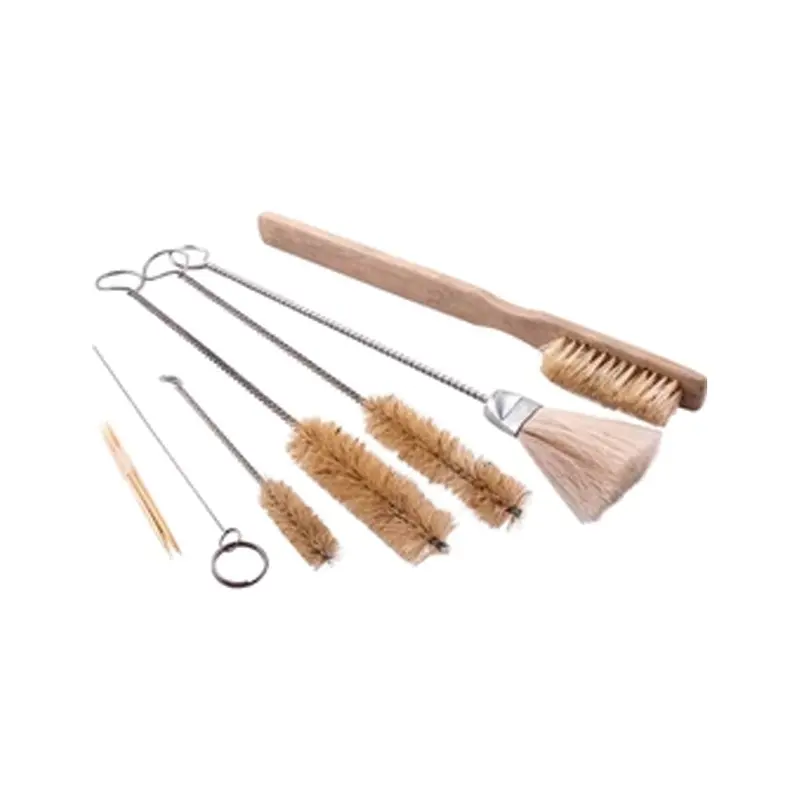 Aircraft-Grade 7-Piece Spray Gun Cleaning Brush Kit 1