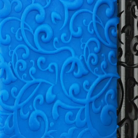 Ancient Curlicue Texture Acrylic Clay Hand Roller 1