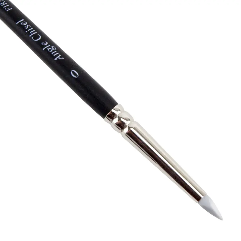 Angle Chisel Clay Tool – Firm Density, Size #0 1