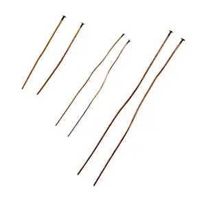 Antique Copper-Finish Head Pins – Assorted Lengths 1