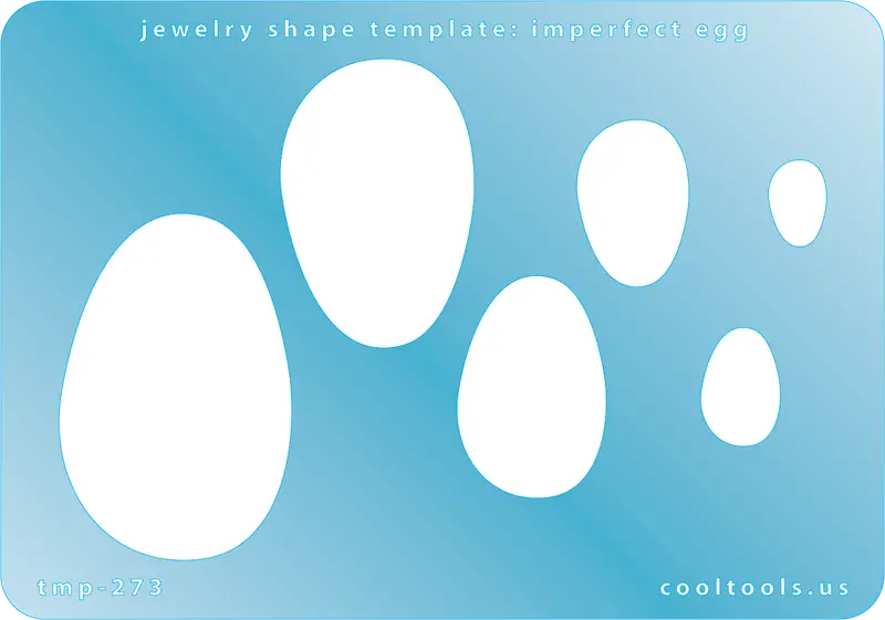 Asymmetrical Egg Jewelry Template 1