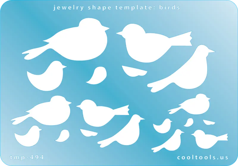 Avian Bird Jewelry Template 1