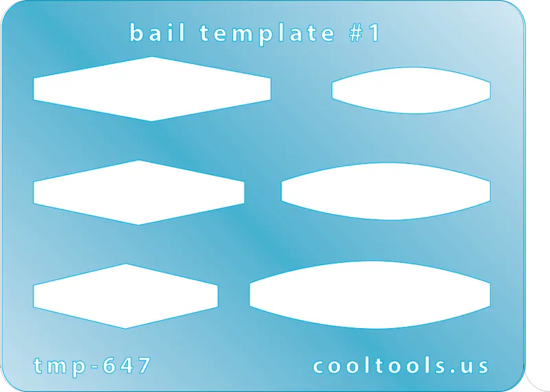 Bail Template #1 – Universal Jewelry Connector Layout 1