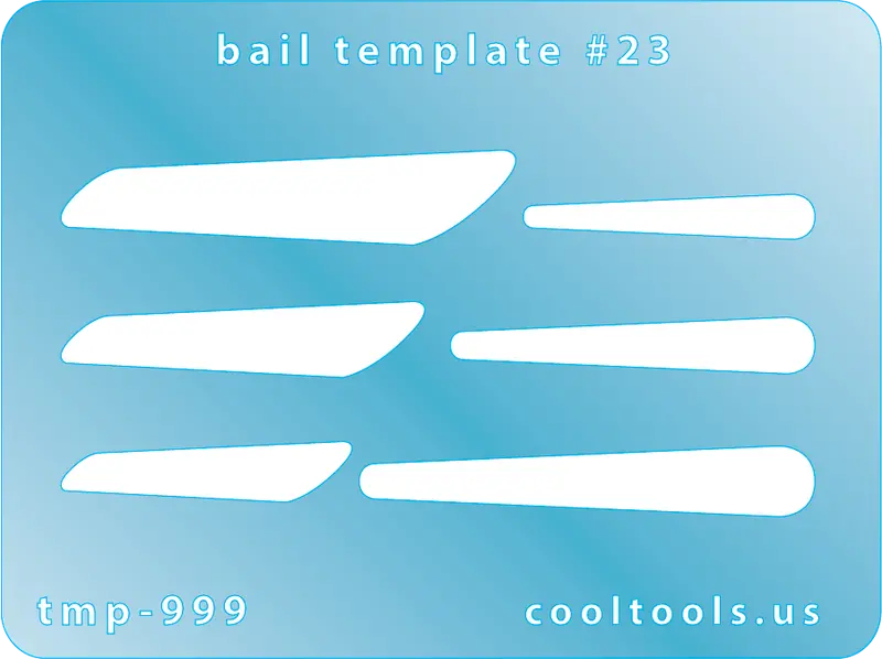 Bail Template #23 – Artisan Jewelry Design Template 1