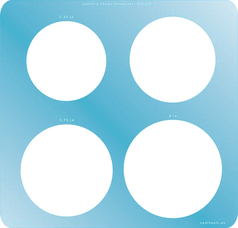 Bangle-Shaped Jewelry Template (Style 1) 1