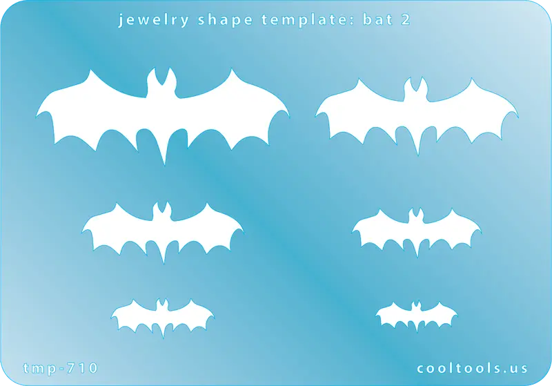 Bat-Inspired Jewelry Template – Design #2 1