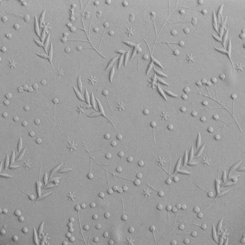 Berry Branches Textured Ceramic Tile 1
