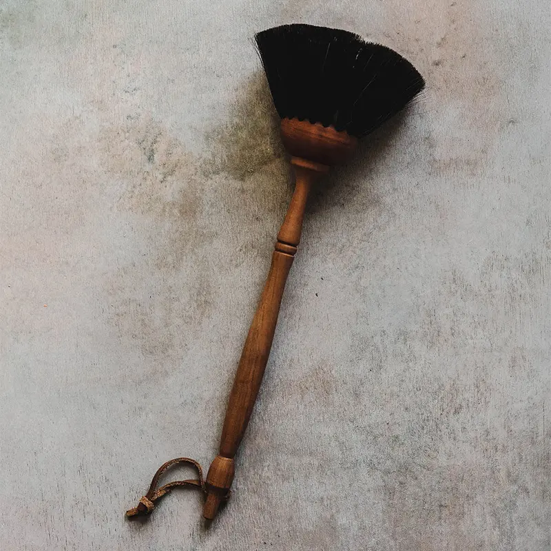 Black Wooden Whisper Duster 1