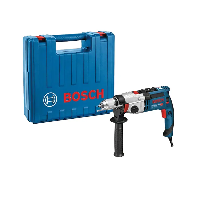 Bosch Gsb 21-2Rct Impact Drill – 1300W, Dual Function (Drill/Hammer), Electronic Speed Control 1