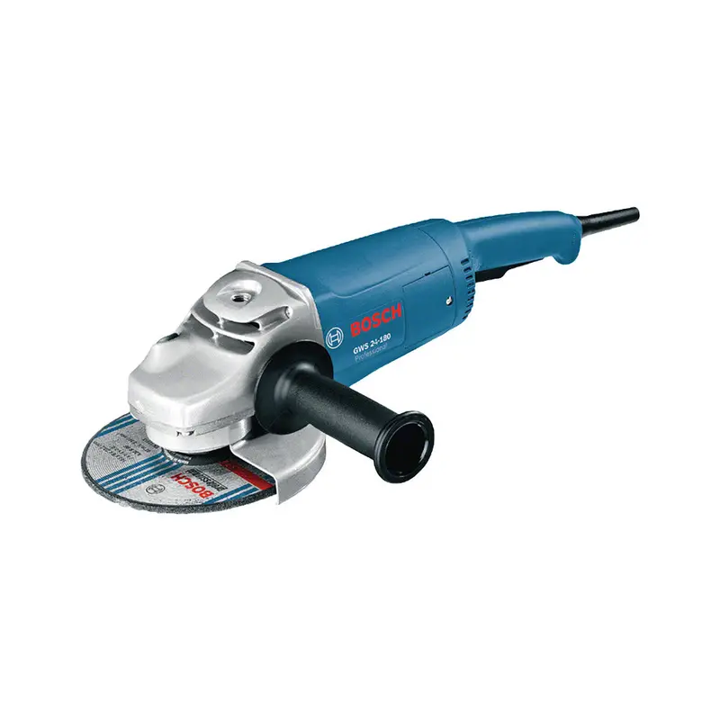Bosch Gws 24-180 P Angle Grinder – 180 Mm, 2400W, Paddle Switch 1