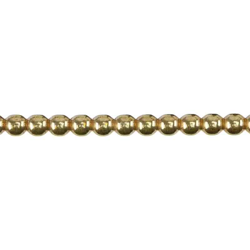 Brass Polka Dot Wire – 4Mm Width, 12-Gauge, Dead Soft, 6" Length 1