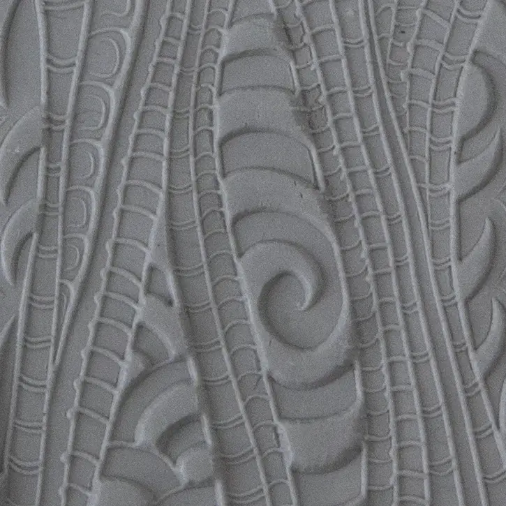 Burton World Pattern Texture Tile – Raised Design For Metal And Polymer Clay 1