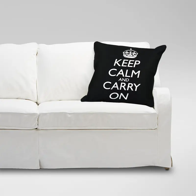 Calm Printed Cushion Cover – Araish Decorative Accent 1