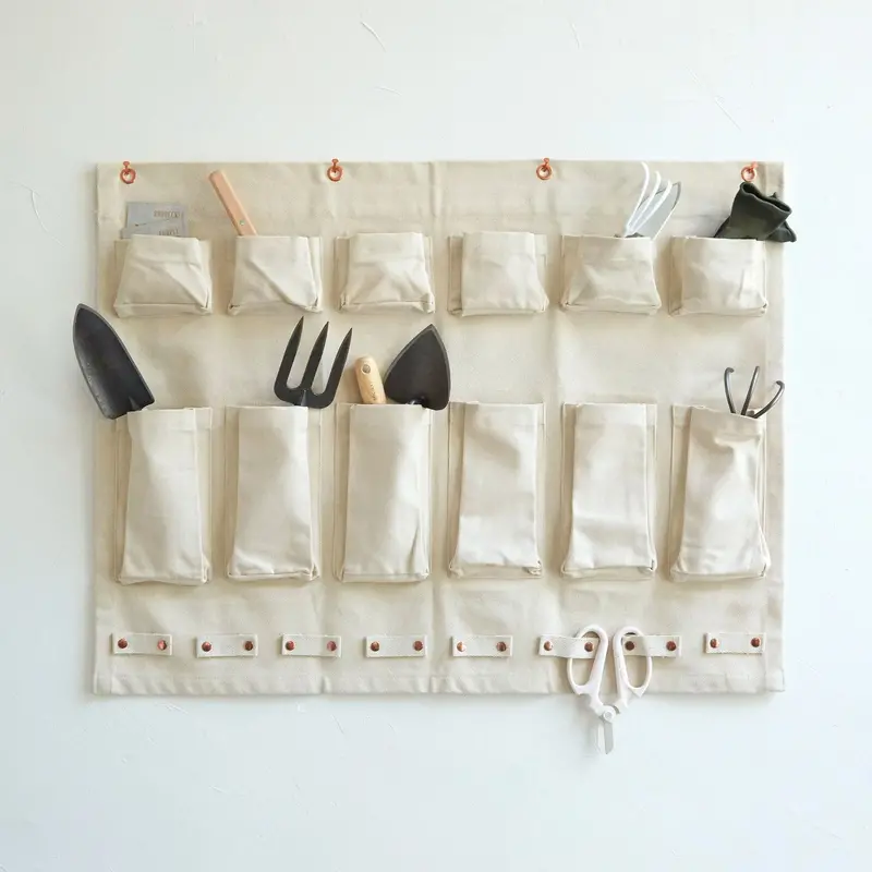 Canvas Wall-Mounted Utility Organizer 1