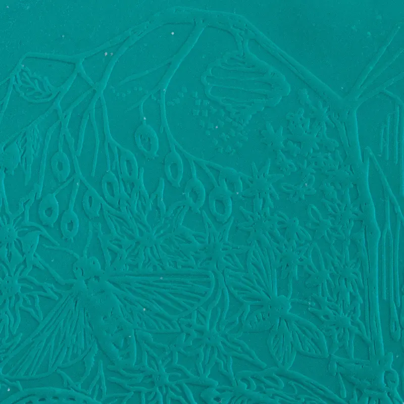 Carol Douglas Bittersweet Texture Mat – Vintage-Inspired Clay Stamping Sheet 1