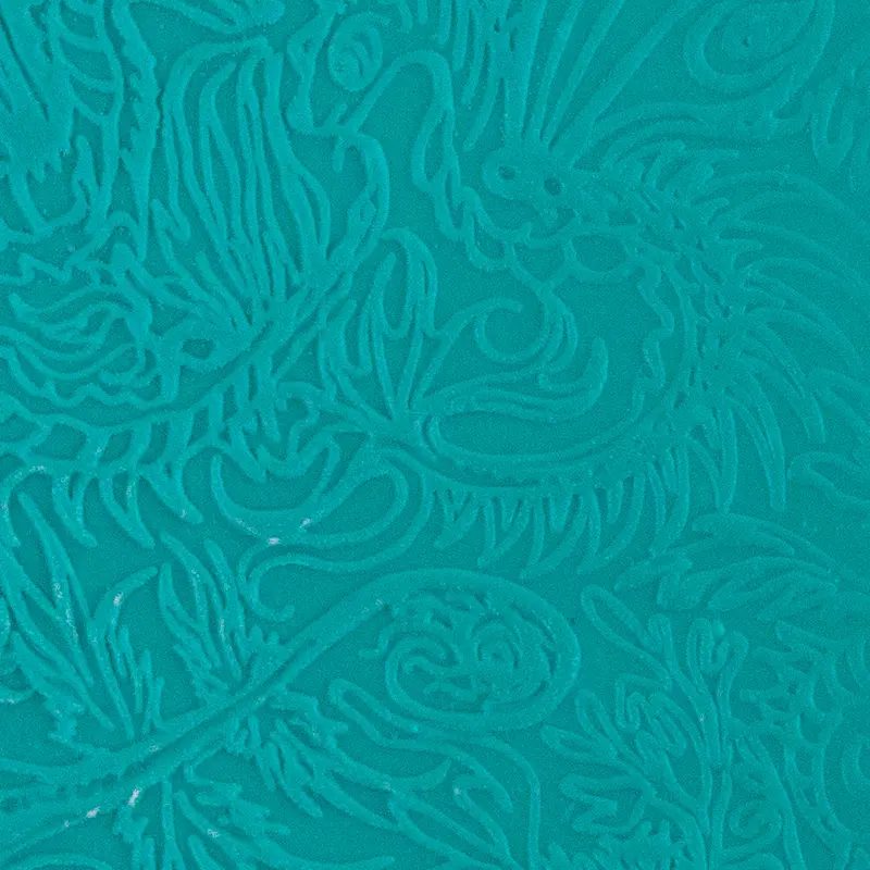 Carol Douglas Dragon Wisdom Texture Mat – Detailed Clay Embossing Stamp 1