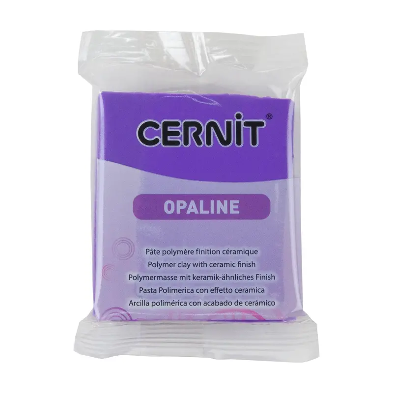 Cernit Opaline Violet Polymer Clay – 2 Oz (56G) Block 1
