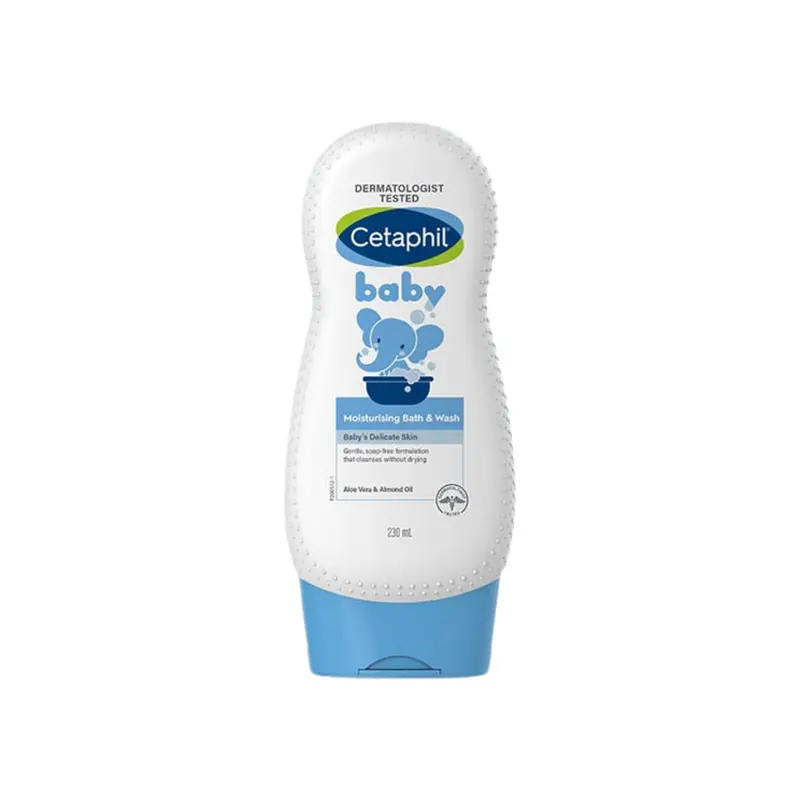 Cetaphil Baby Moisturising Bath & Wash – 230Ml Gentle Cleanser 1