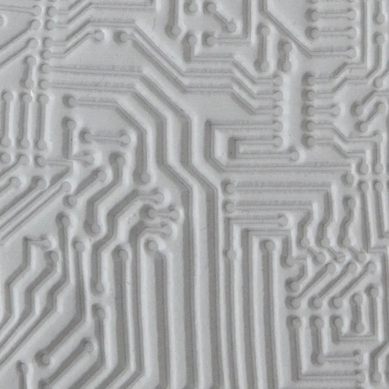 Circuit Board Geometric Texture Tile 1