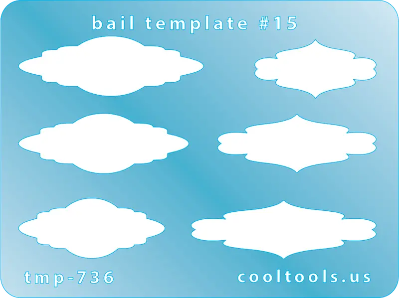 Classic Bail Template #15 For Standard Jewelry Projects 1