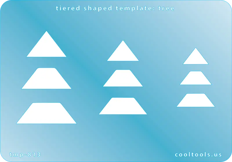 Classic Tree Tiered Shaped Template For Diy Arrangements 1