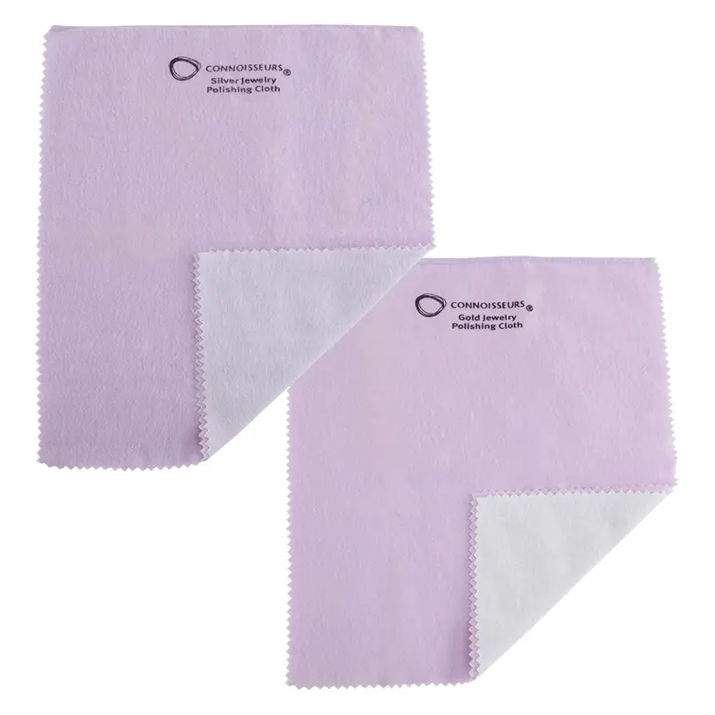 Connoisseurs® Ultra-Soft Polishing Cloth – Lint-Free Jewelry And Metal Cleaning Cloth 1