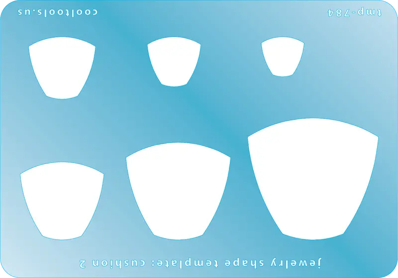 Contemporary Cushion Cut Jewelry Template #2 1