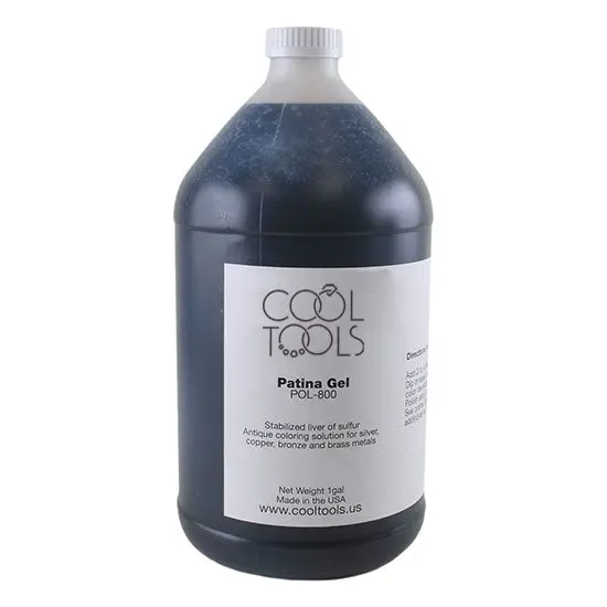 Cool Tools Bulk Patina Gel – 1-Gallon Liver Of Sulfur Oxidizer For Studios 1
