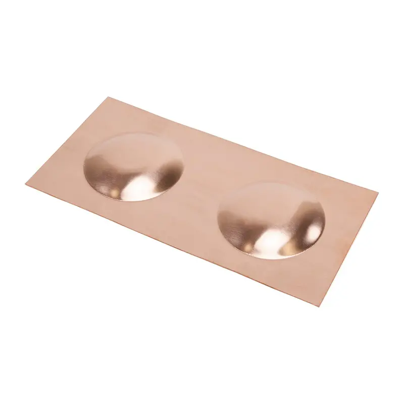Copper Drying Form – Large Round Template For Flat Clay Pieces 1