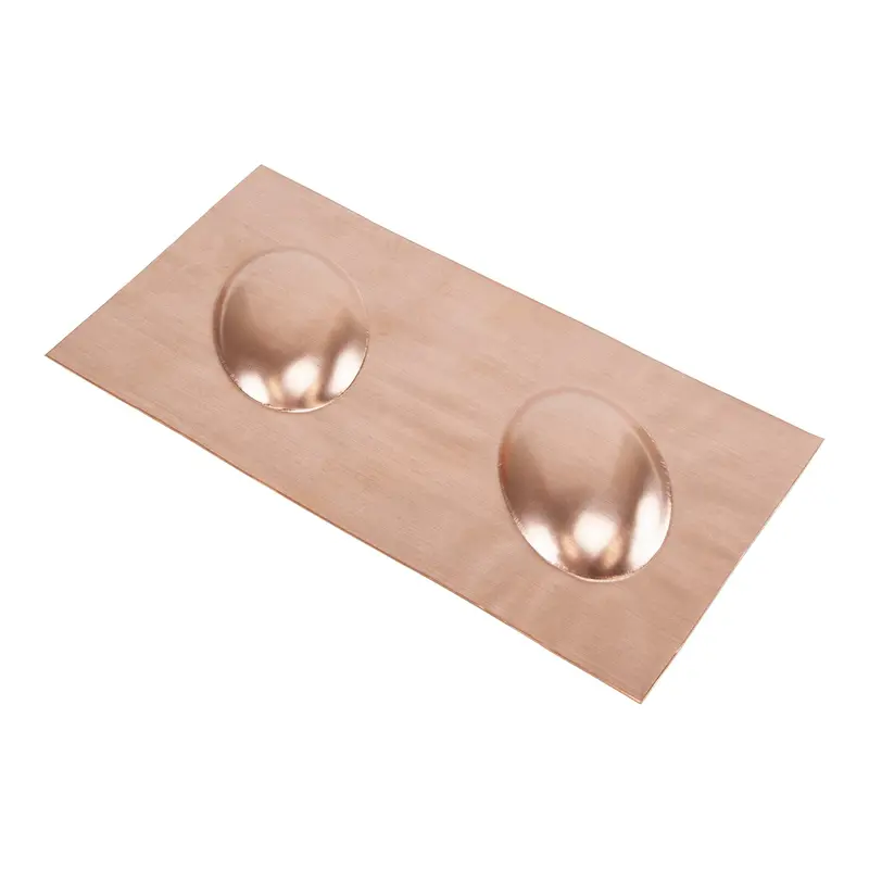 Copper Drying Form – Small Oval For Organic Clay Forms 1