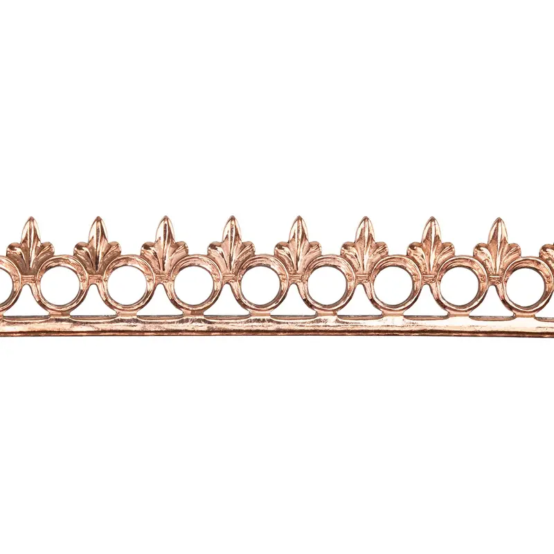 Copper Gallery #4 Bezel Wire – 20-Gauge Dead Soft, 6" Minimum Length 1