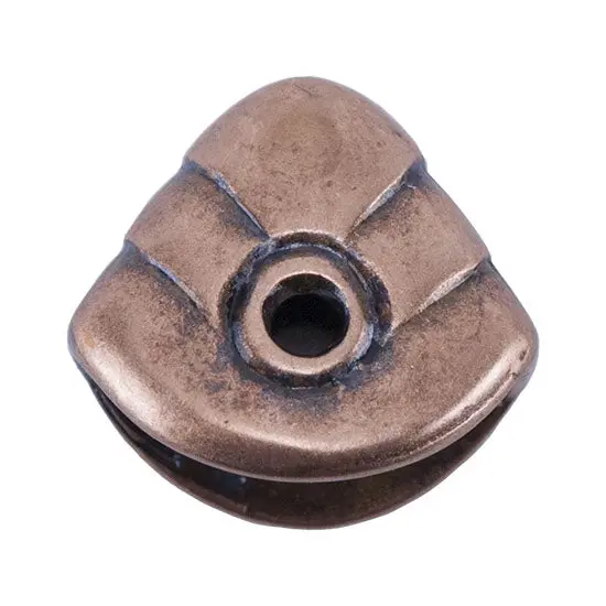 Copper-Plated Pinch Bail – Fish Head Style (Pack Of 2) 1