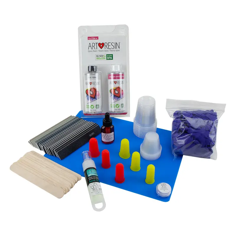 Craftcast Acrylic Veneer Tutorial Kit For Metal Clay Artisans 1