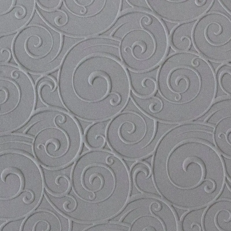 Curly Spirals Fineline Texture Tile – Graceful Coiled Design 1